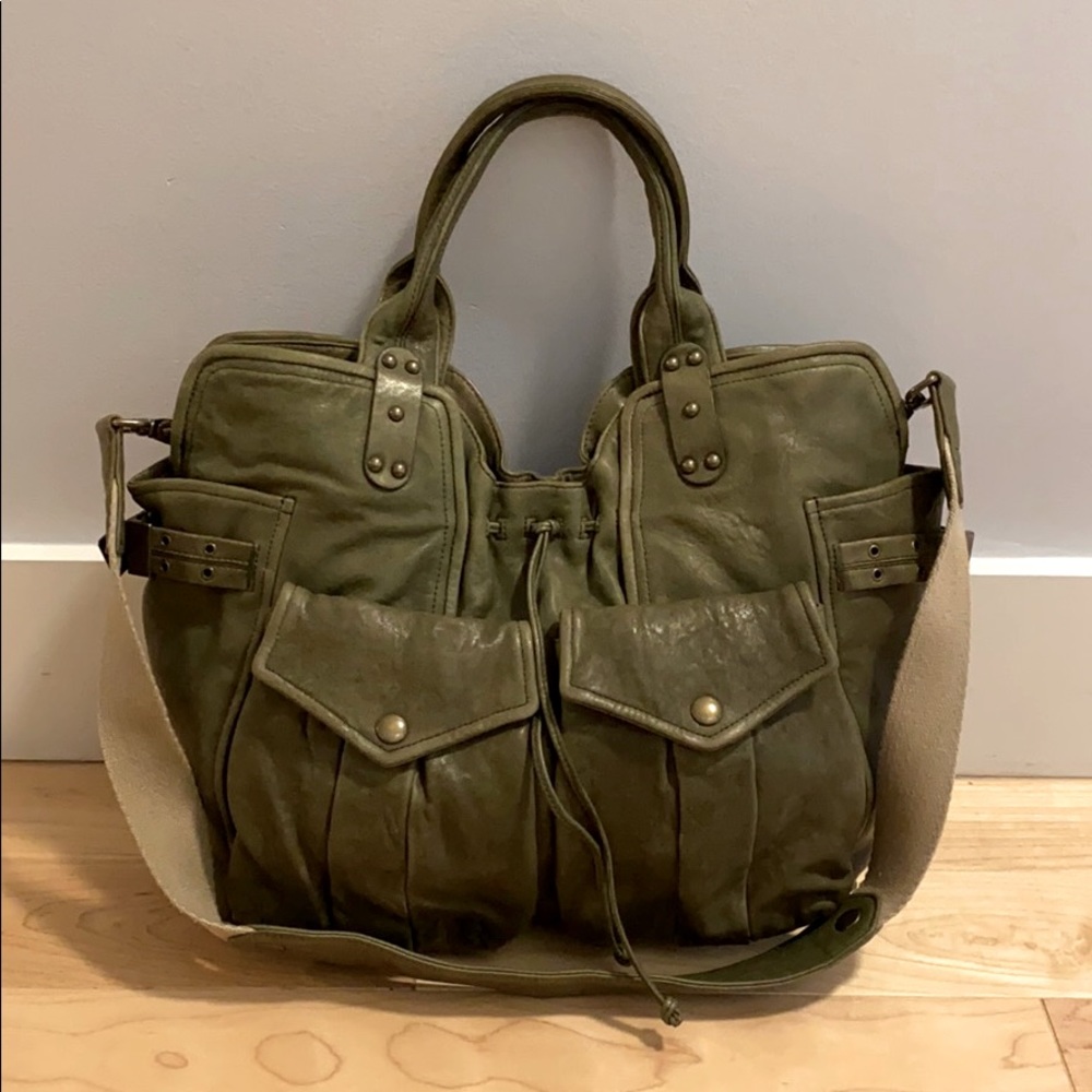 Kooba Italian Leather Campbell Tote Shoulder Strap